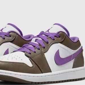 New Nike Air Jordan 1 Low "Purple Mocha" women’s 7 / big kid size 5.5